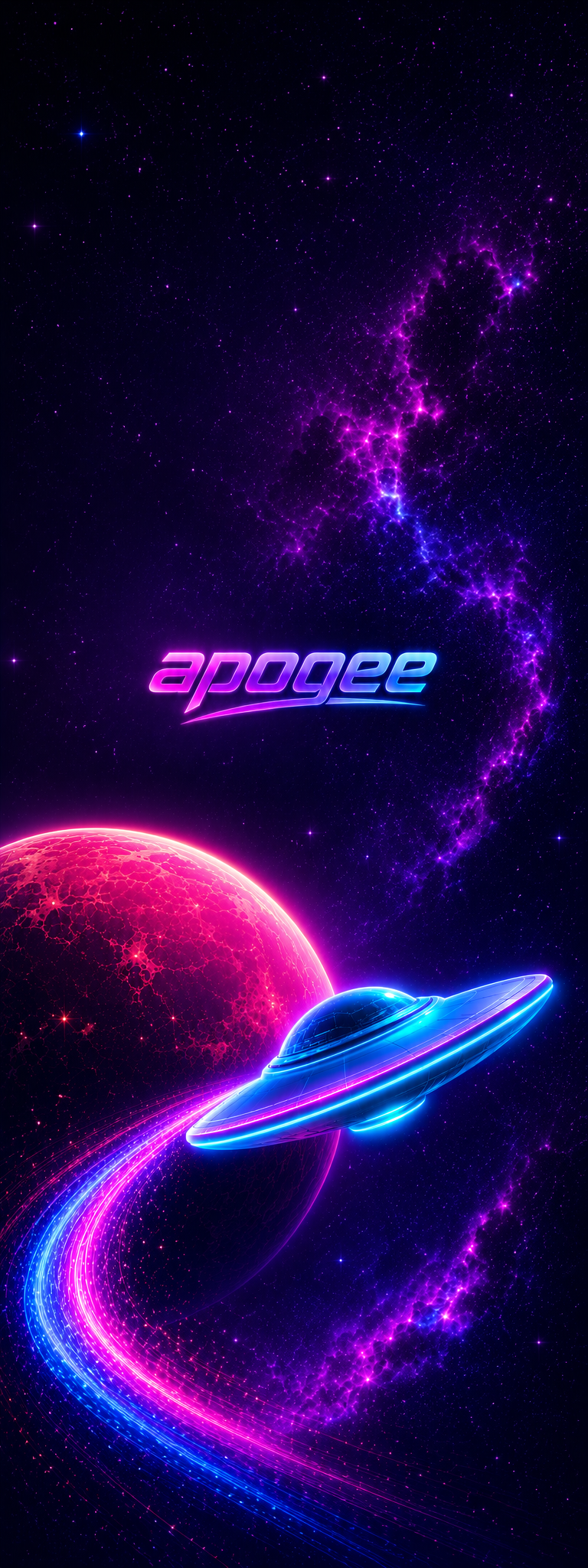 Apogee — UFO escaping a dying planet
